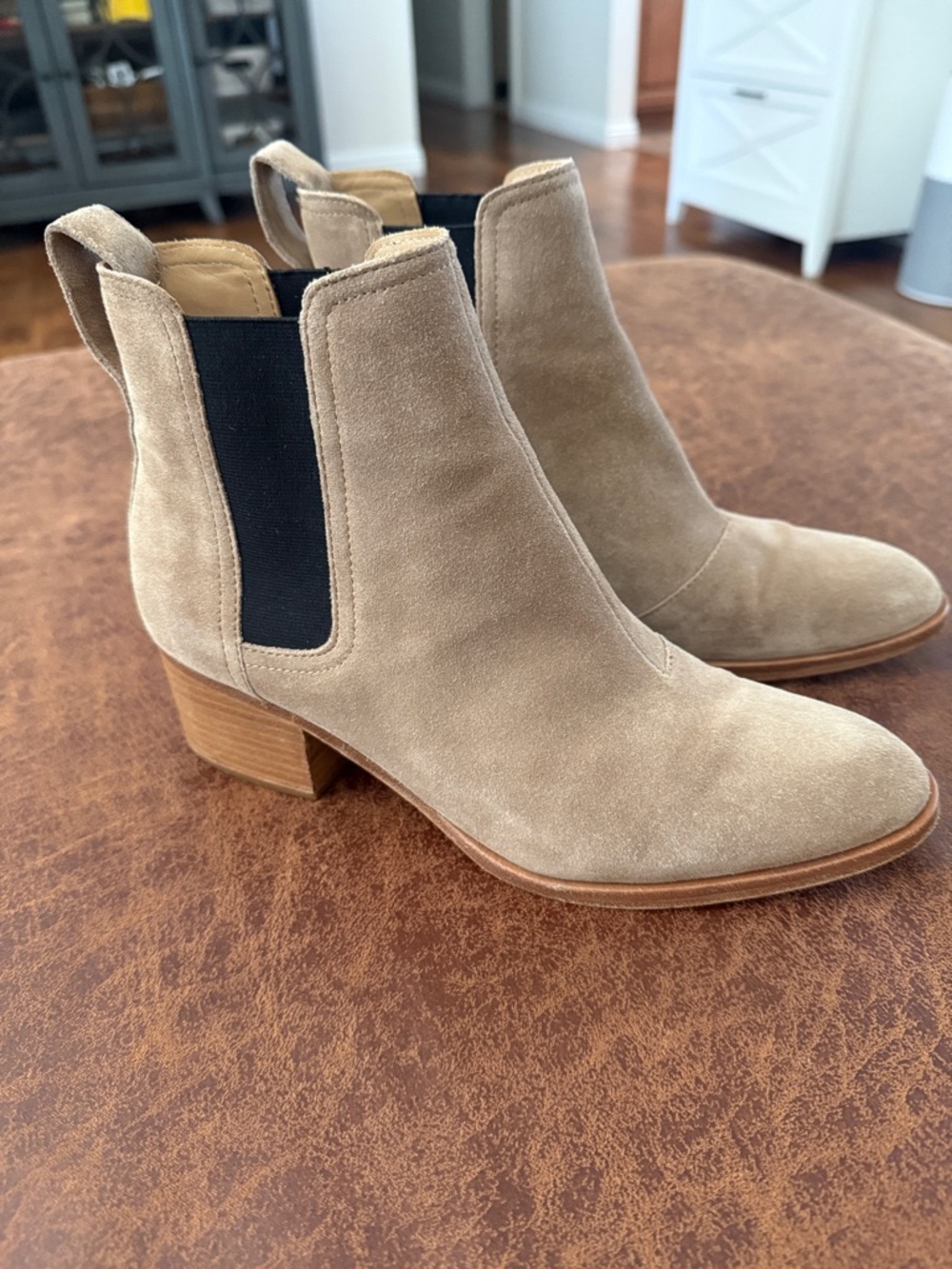rag & bone Walker Chelsea Boot in Tan Suede